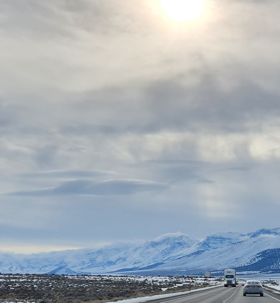 Driving in Nevada south of Ely #Wordless-Wednesday #photo
